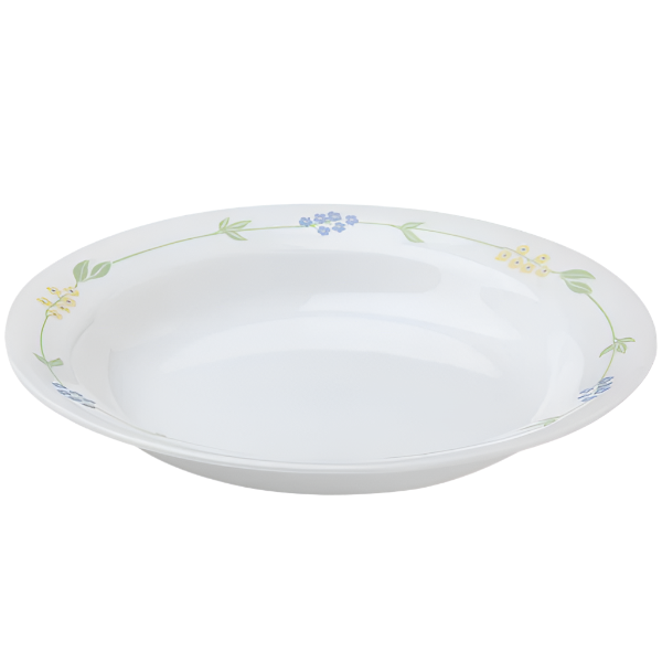 Corelle 15oz Rimmed Deep Plate - Secret Garden