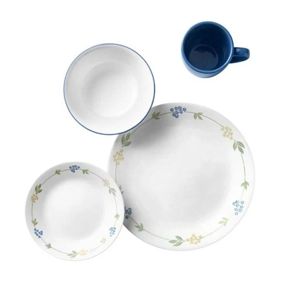 Corelle Secret Garden Glass Crockery Set Pakistan