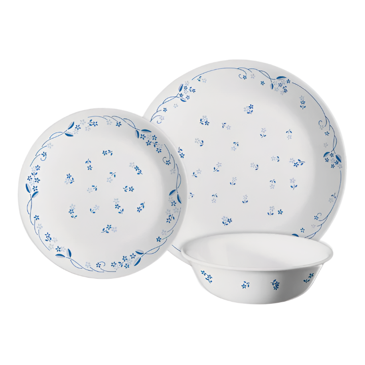 Corelle 18pc Dinnerware Set- Provincial Blue