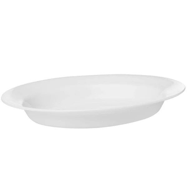 Corelle Livingware 15oz Rimmed Plate Winter Frost White