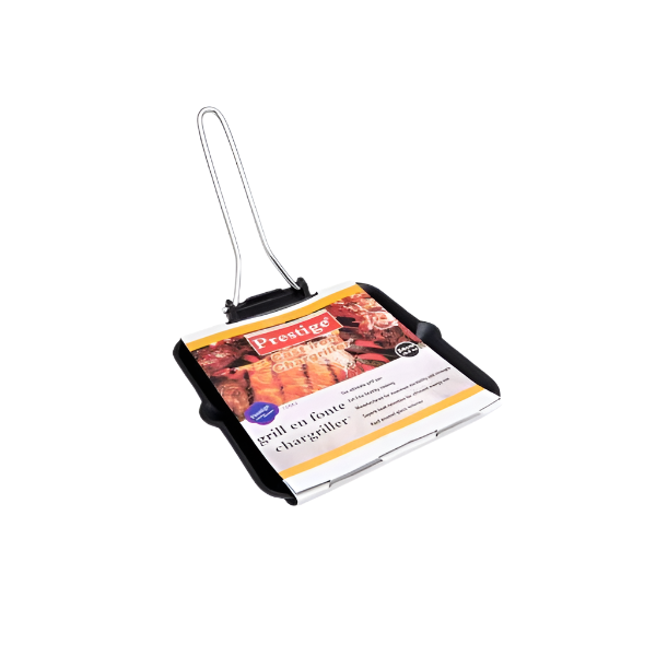 Prestige Cast Iron Grill Pan 24cm