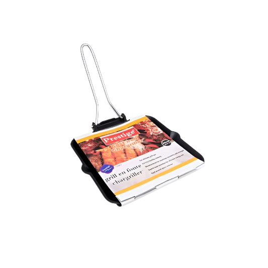 Prestige Cast Iron Grill Pan 24cm