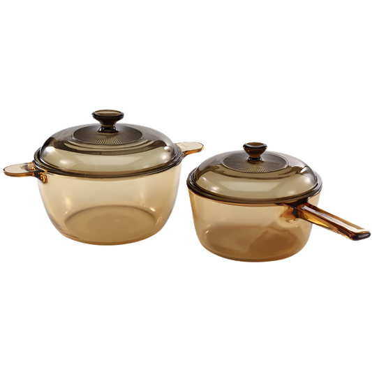 Visions 4pc Saucepan / Versaport Set
