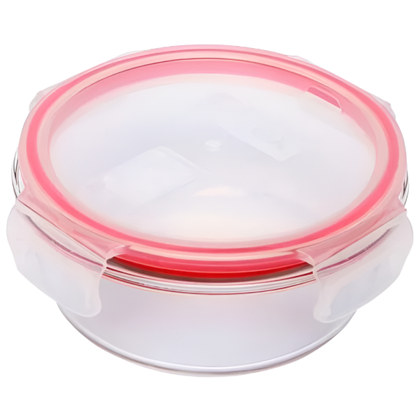 Pyrex Easy Vent 625ml Round Glass Storage Container