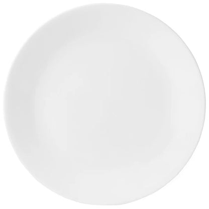 Corelle Vitrelle Glass Dinner Plate Winter Frost White
