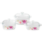 CorningWare Classics 6pc Casserole Set - Country Rose