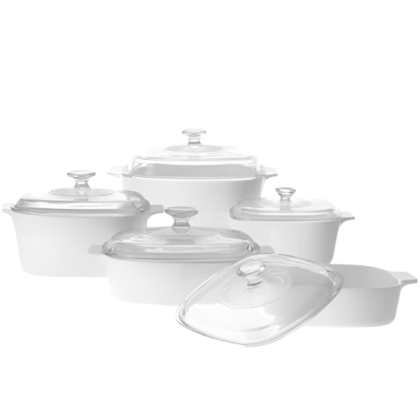 Corningware Classics 10 Pcs Set- Just White