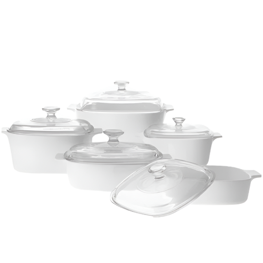 Corningware Classics 10 Pcs Set- Just White