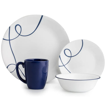 Corelle Lia Glass Crockery Dinner Set Pakistan
