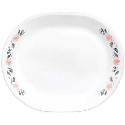 Corelle Tangerine Garden Serving Platter Pakistan Crockery