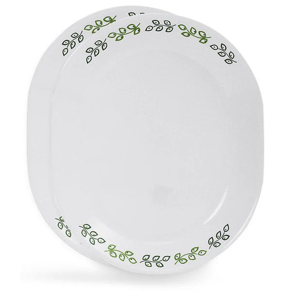 Corelle Livingware 12.25" Serving Platter Neo Leaf