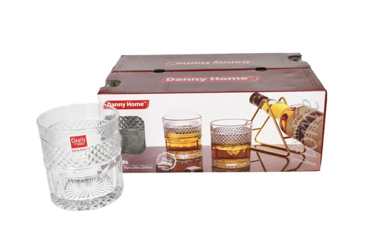 Danny Home (Paradis) Crystal Glasses- 6Pcs