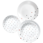 Corelle Vive 18pc Set Polka Dottie Price in Pakistan