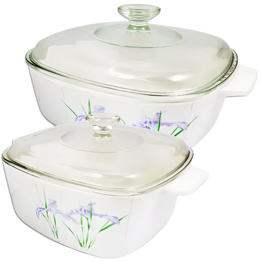 Corningware 4 Pcs Casserole Set - Shadow Iris