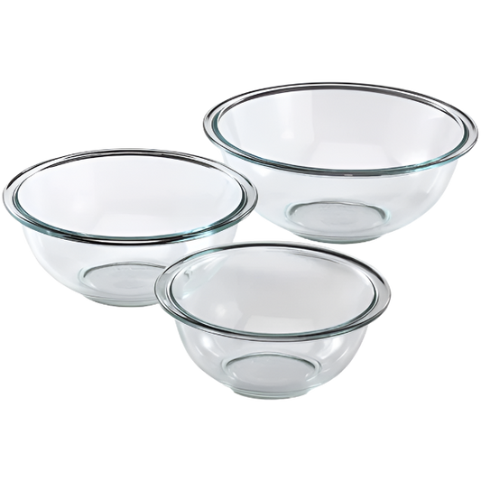 Pyrex 3-pc Mixing Bowl Set