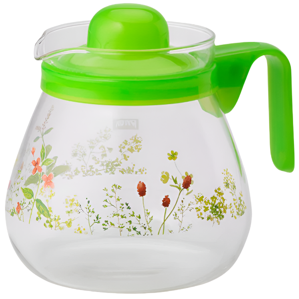 Pyrex 1Ltr Teapot- Provence Garden