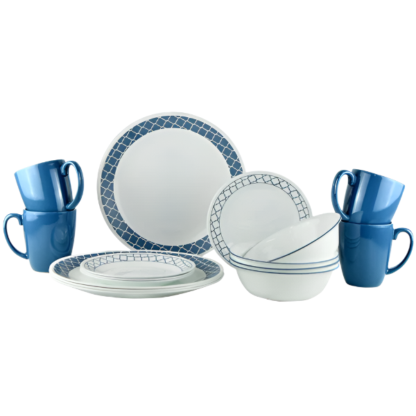Corelle Livingware Series 16 Pcs Set- Denham