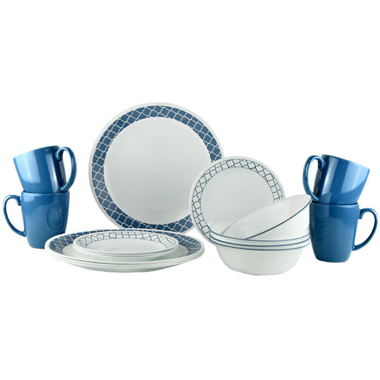 Corelle Livingware Series 16 Pcs Set- Denham