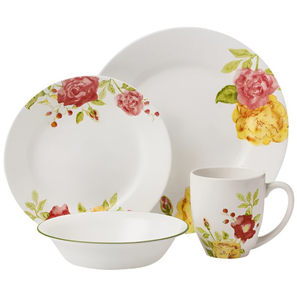 Corelle Impressions Series 16 Pcs Set- Emma Jane