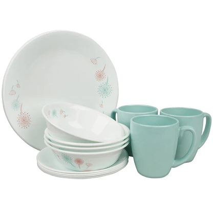 Corelle Dandelion Glass Crockery Dinner Set Pakistan