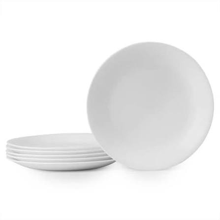 Corelle 18pc Plate Set- Winter Frost White