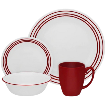 Corelle Livingware 16pc Set Ruby Red Price in Pakistan