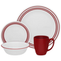 Corelle Livingware 16pc Set Ruby Red Price in Pakistan