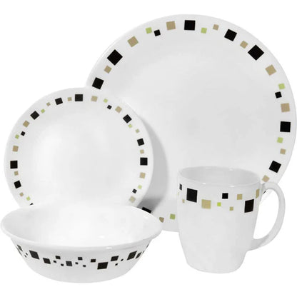 Corelle Livingware 16pc Set Geometric (Classic) Price Pakistan