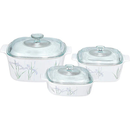 CorningWare Classics 6pc Casserole Set - Shadow Iris