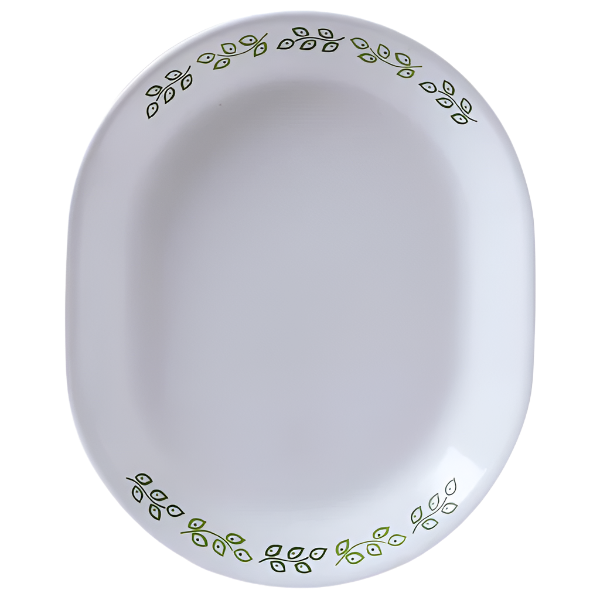 Corelle Livingware 12.25" Serving Platter Neo Leaf