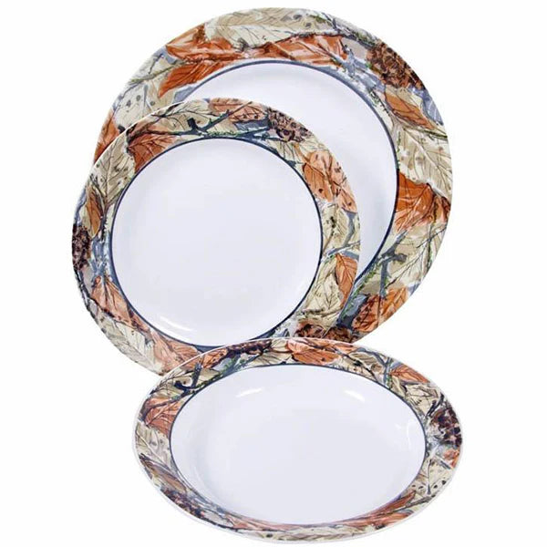 Corelle Impressions Series 18 Pcs Set- Woodland Leaves