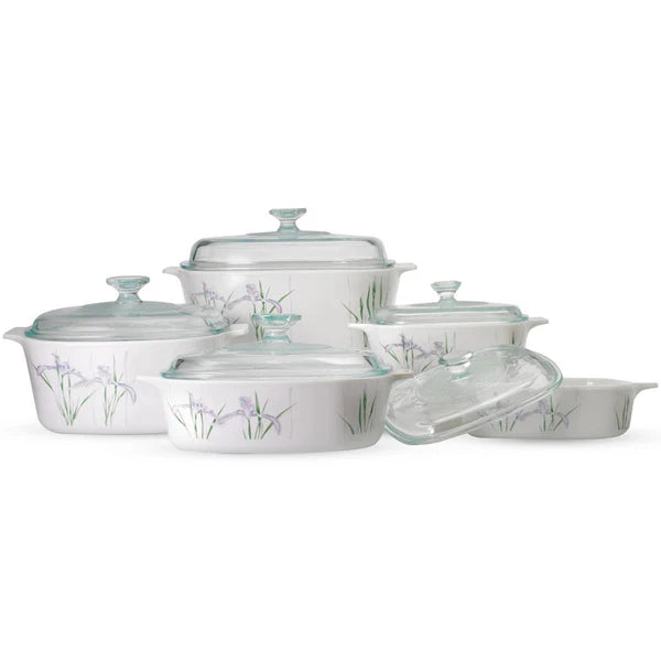 CorningWare Classics 10pc Casserole Set - Shadow Iris