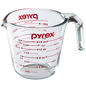 Pyrex 2-Cup/500ml Glass Measuring Cup with Red Markings