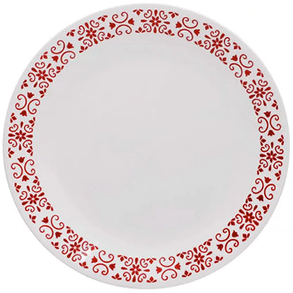 Corelle Red Trellis Glass Crockery Set Pakistan