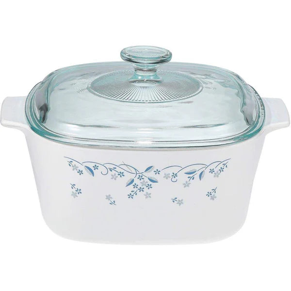 Corningware Classics 10 Pc Casserole Set-Provincial Blue