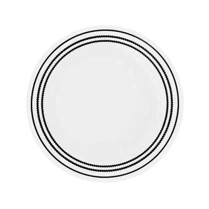 Corelle Onyx Black 16pc Livingware Dinnerware