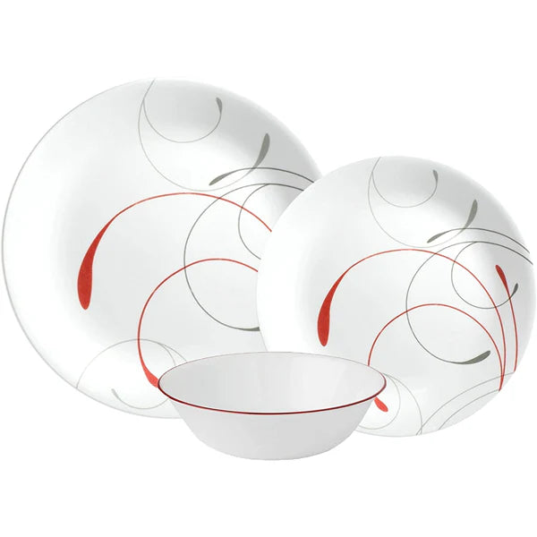 Corelle Livingware 16pc Dinnerware Set - Splendor Coupe