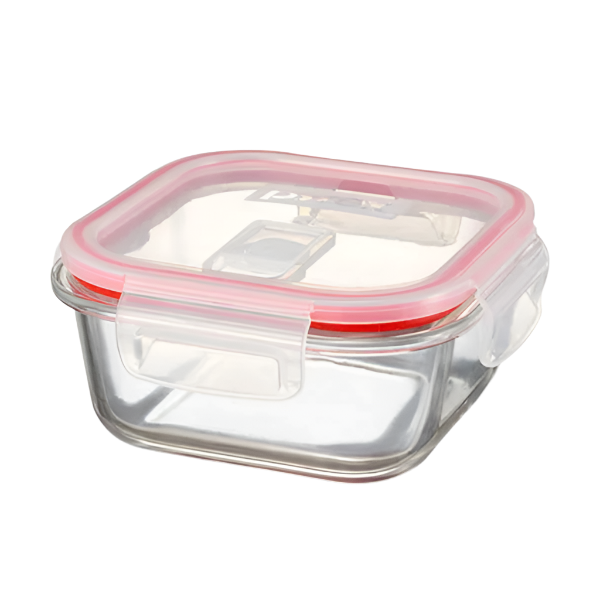 Pyrex Easy Vent 515ml Square Glass Storage Container