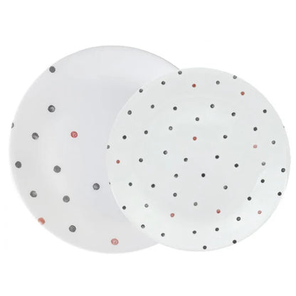 Corelle Polka Dottie 18pc Vive Glass Crockery Pakistan