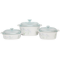 CorningWare Classics 6pc Casserole Set - Shadow Iris