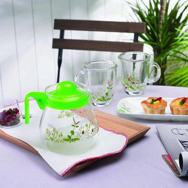 Pyrex 1Ltr Teapot- Provence Garden