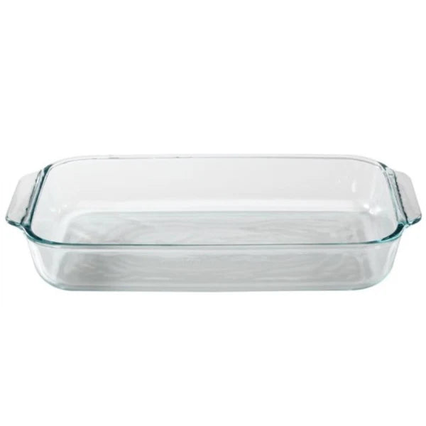 Pyrex Basics 3qt / 2.85L Oblong Glass Baking Dish