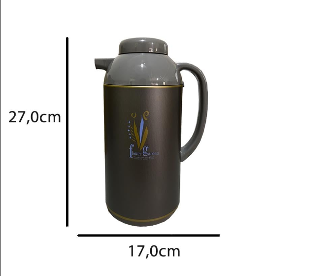 Zojirushi Glass Vaccum Herb Brown- 1ltr