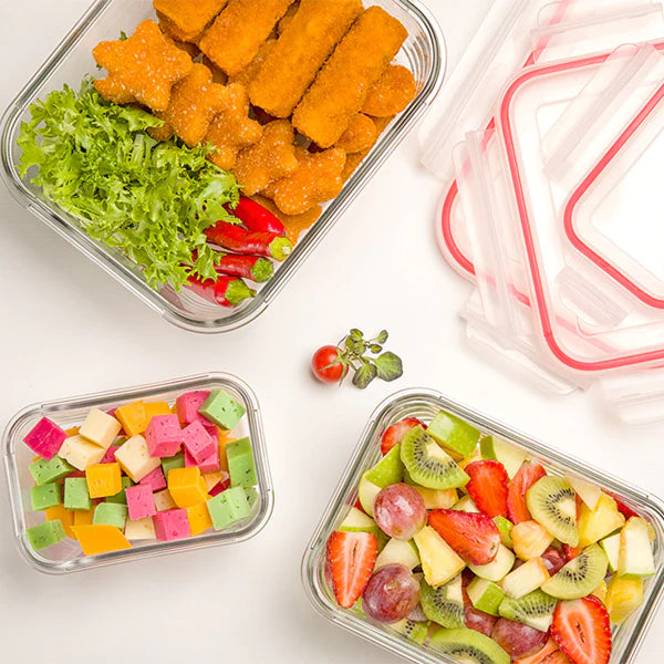 Limon Glass Container 3 Pcs Set