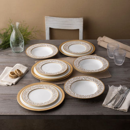 Noritake 98pcs Dinner Set Summit Gold Price in Pakistan