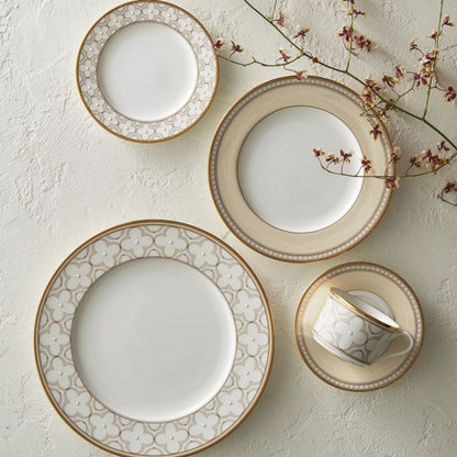 Noritake Trefolio Gold Bone China Crockery Set Pakistan