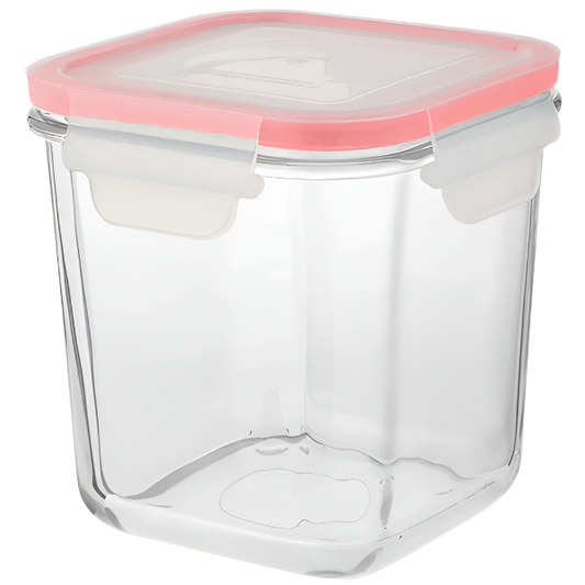 Limon Square Glass Container - 860ml