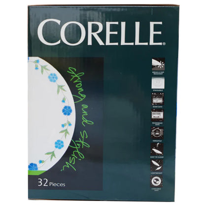 Corelle Livingware 32pc Set Spring Blue Price in Pakistan