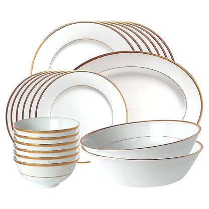 Noritake Toorak Gold 98 Piece Dinner Set