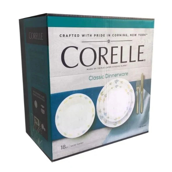 Corelle Livingware 18pc Dinnerware Set - Secret Garden